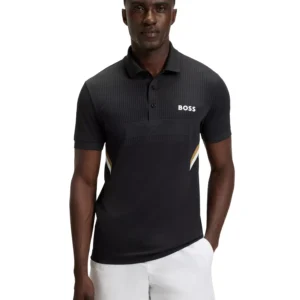 Men's Active Moisture Management Slim-Fit Polo Shirt