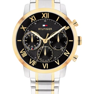 Men's Multifunction Two Tone Stainless Steel Bracelet Watch, 42mm