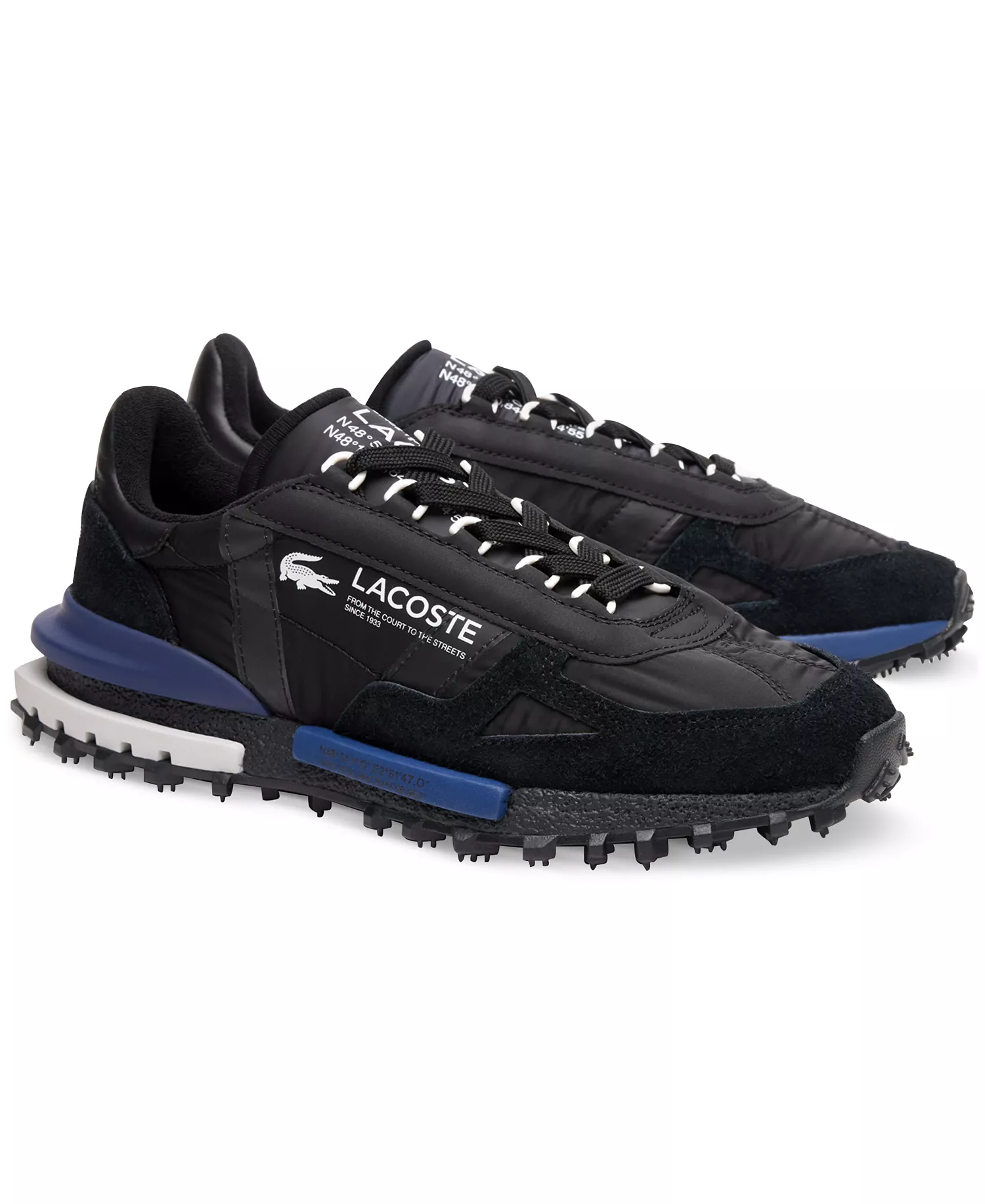 mni-bae22ab61ef2940a20299fcdfc4cfb60 Men's Lacoste Elite Active Textile Sneakers