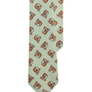Men's Equestrian Linen Tie