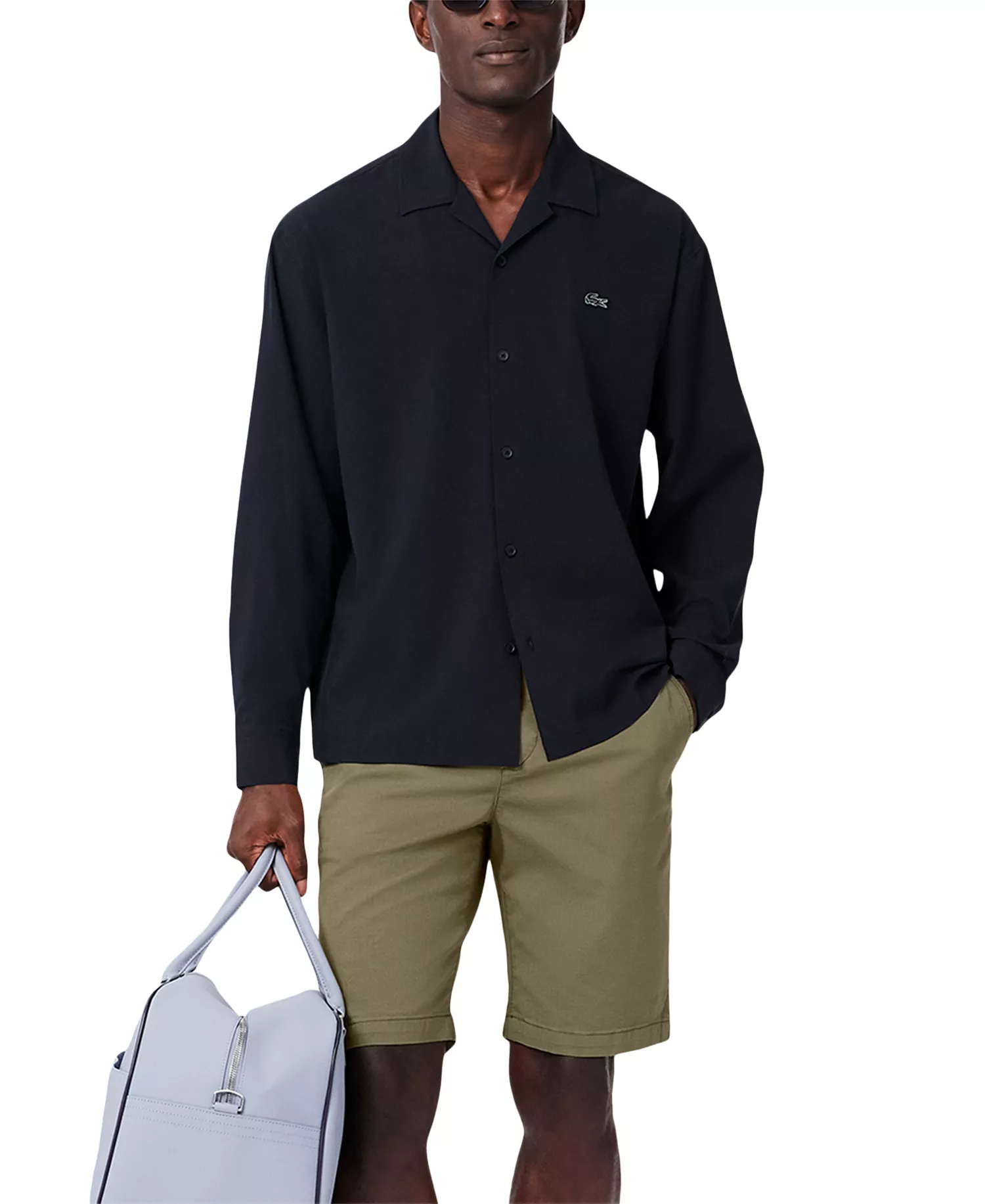 mni-bc13f27b61bd1655e2194ea0e0e22b6a Men's Slim-Fit Chino Bermuda Shorts