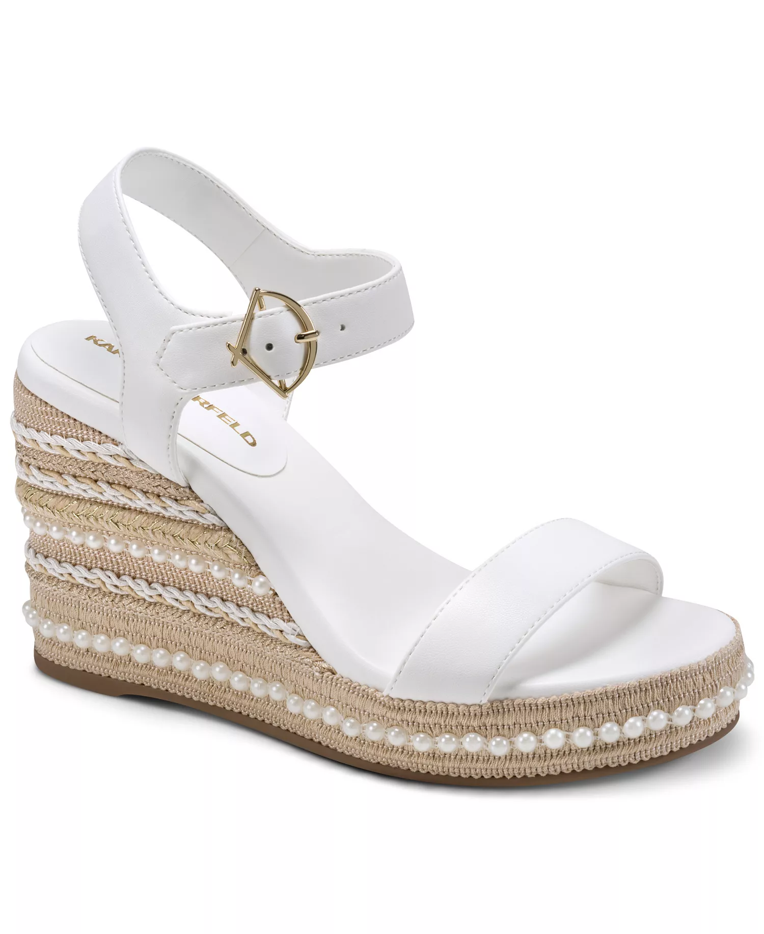 mni-bd3b640935e09c9aee7fe3db5fe9c831 Women's Calzona Round Toe Wedge Sandals — изображение 3