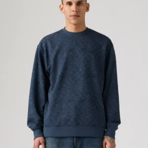 Men's Seasonal Crewneck Relaxed Fit Sweatshirt