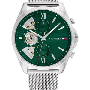 Men's Multifunction Silver Stainless Steel 43.5mm