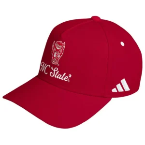 Men's and Women's Red NC State Wolfpack City of Oaks A-Frame Adjustable Hat