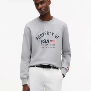 x U.S. SailGP Men's Property of USA Crewneck Sweatshirt