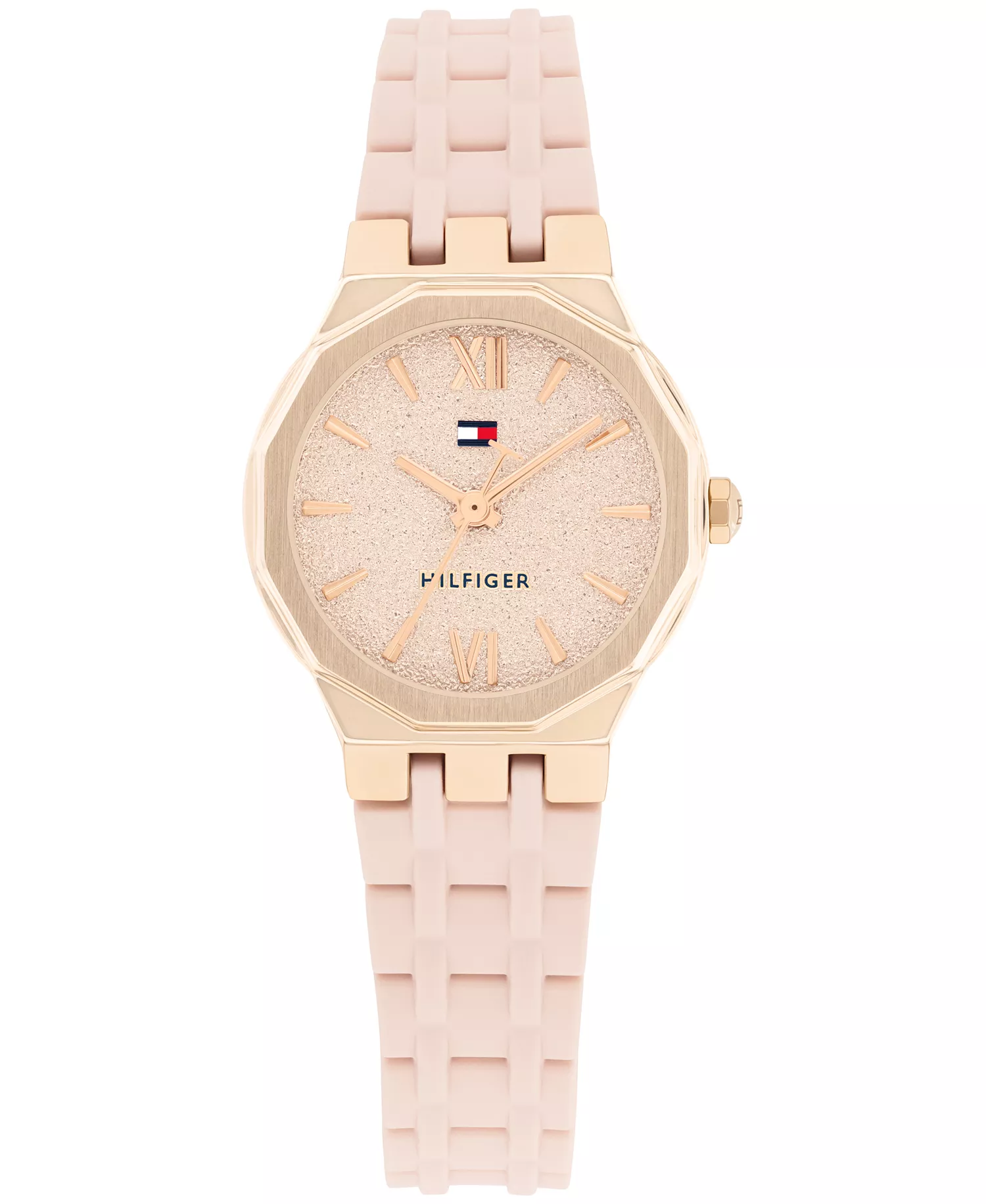 mni-bf3147c13eba8fd4e59043e8813b74f6 Women's Quartz Blush Silicone Strap Watch, 25mm