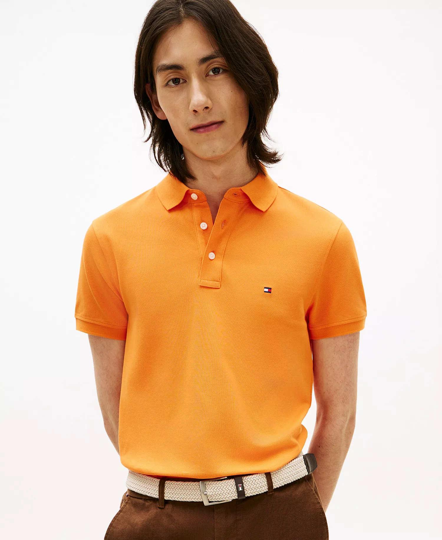 mni-bf97a576dce484a41ed998fd27b5d1b2 Men's Cotton Classic Fit 1985 Striped Polo Shirts — изображение 9