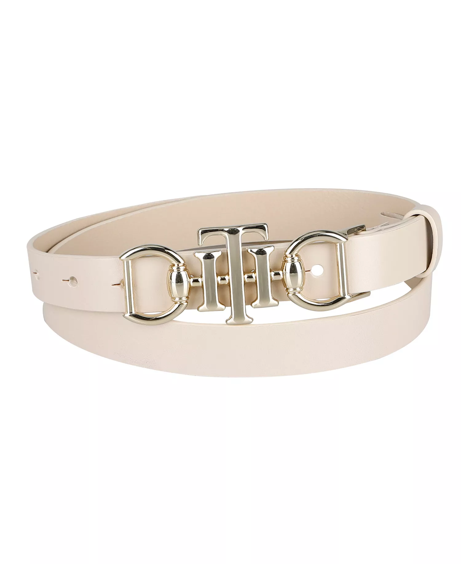 mni-c005e78fd030f42016c5e8d9d3a08aec Women's Skinny Double Ended Horsebit Buckle Dress Casual Belt — изображение 3