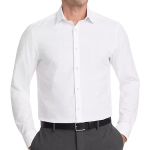 Calvin Klein Men's Tailored Occasion Dress Shirt, Slim Fit