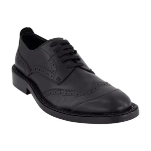 Men's White Label Leather Wingtip Dress Shoes