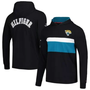 Men's Black Jacksonville Jaguars Morgan Long Sleeve Hoodie T-shirt