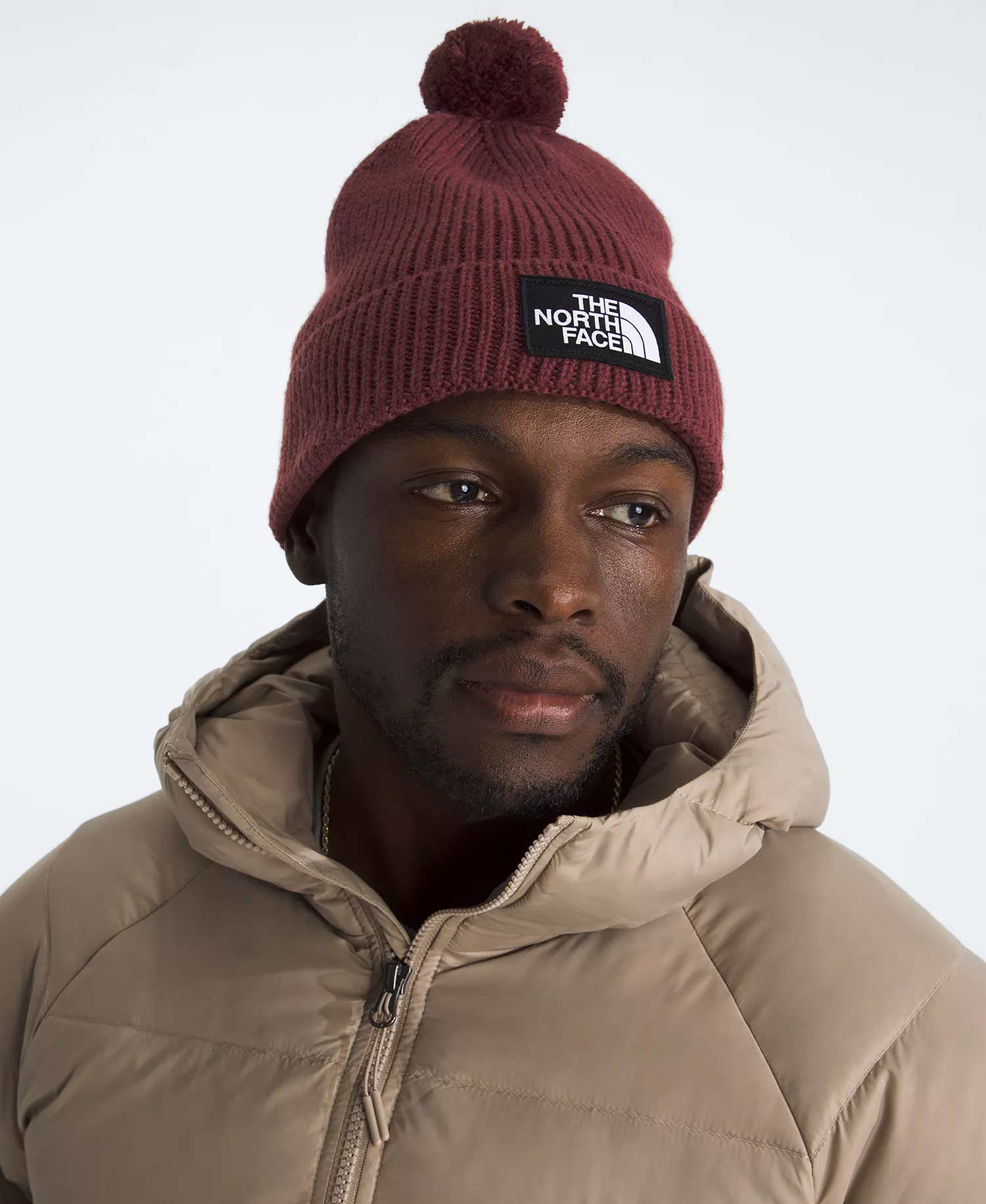 mni-c10b8f1d09bbb6e236b22243234f8451 Men's Logo Box Pom Beanie — изображение 3