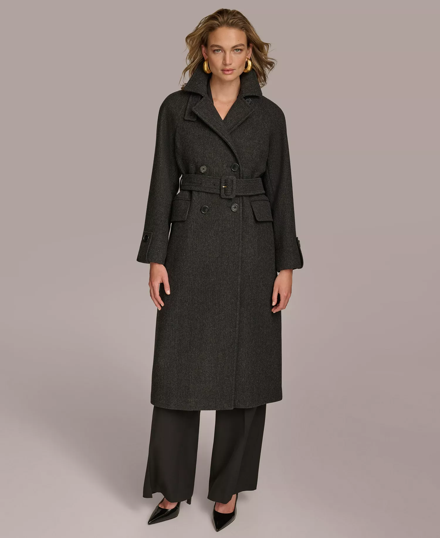 mni-c16b4140edca87e2986456df26ff1386 Women's Double-Breasted Belted Wrap Coat