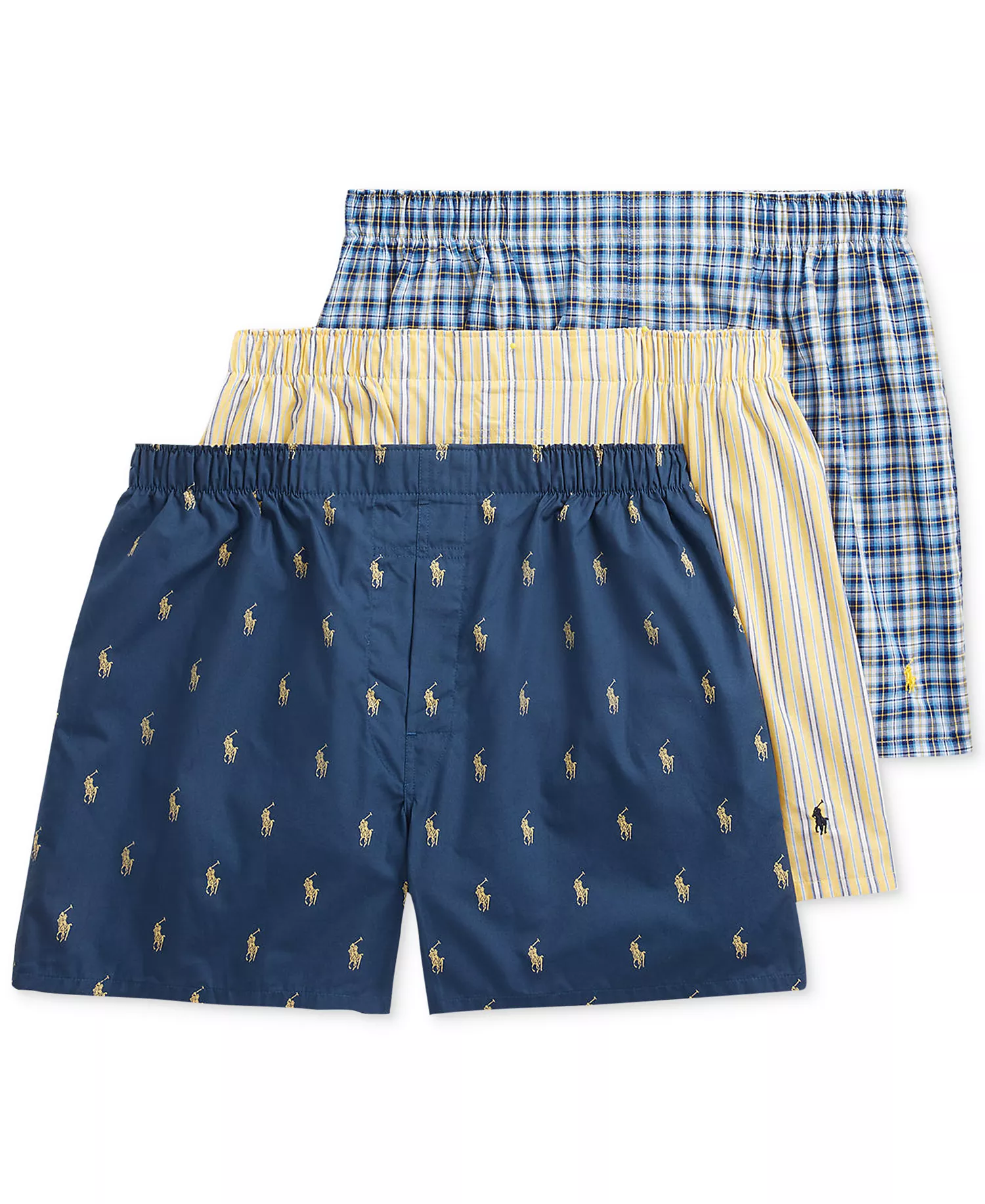 mni-c212636861d6e39f3c311428ae3c0ce0 Men's 3-Pack Classic Woven Cotton Boxers — изображение 3