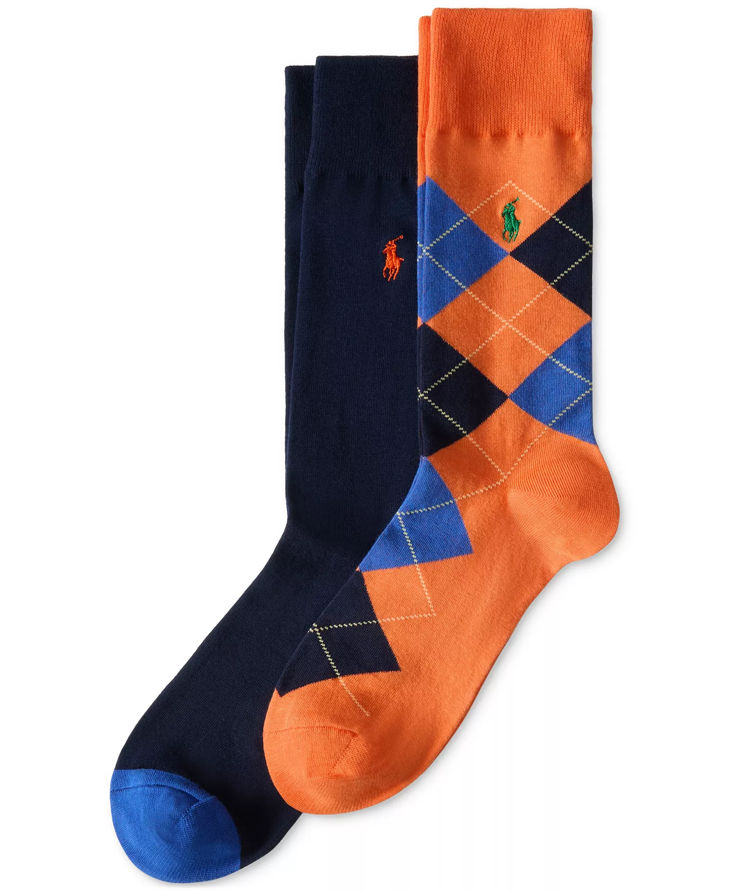 mni-c2820a4b674877403cdb3963786110fa Men's Argyle Slack Socks, 2-Pack — изображение 6