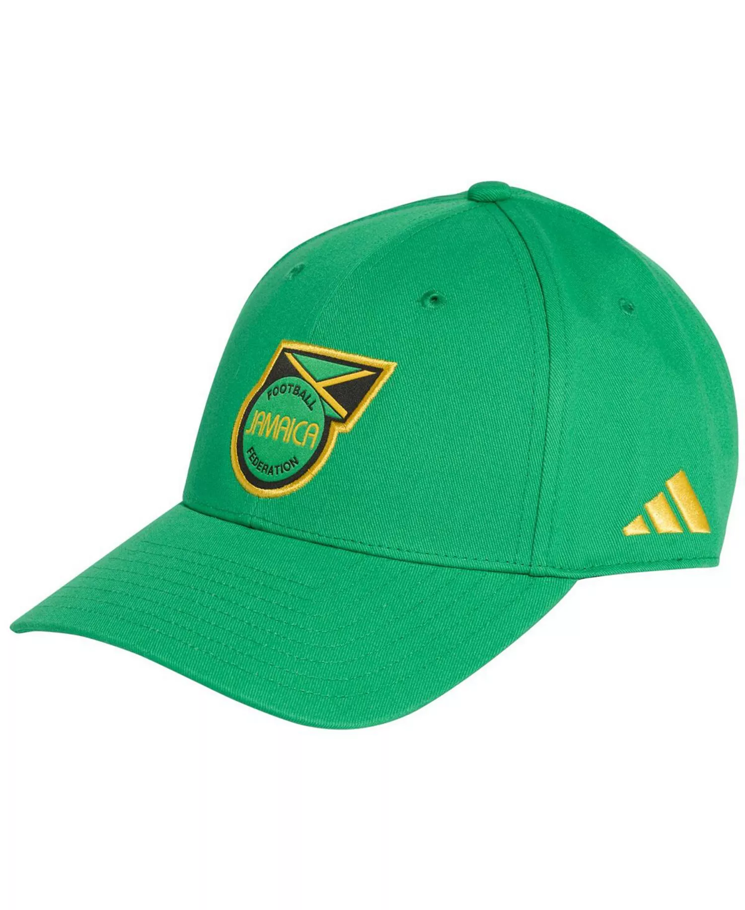 mni-c2a3e2e6efb4d742350f99290e9b37cd Men's and Women's Green Jamaica National Team Baseball Adjustable Hat