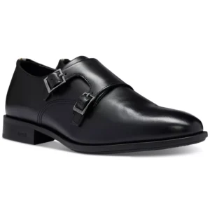 Men's Colby Double-Buckle Monk Strap Dress Shoes