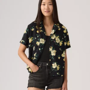 Women's Bennie Short-Sleeve Camp Shirt