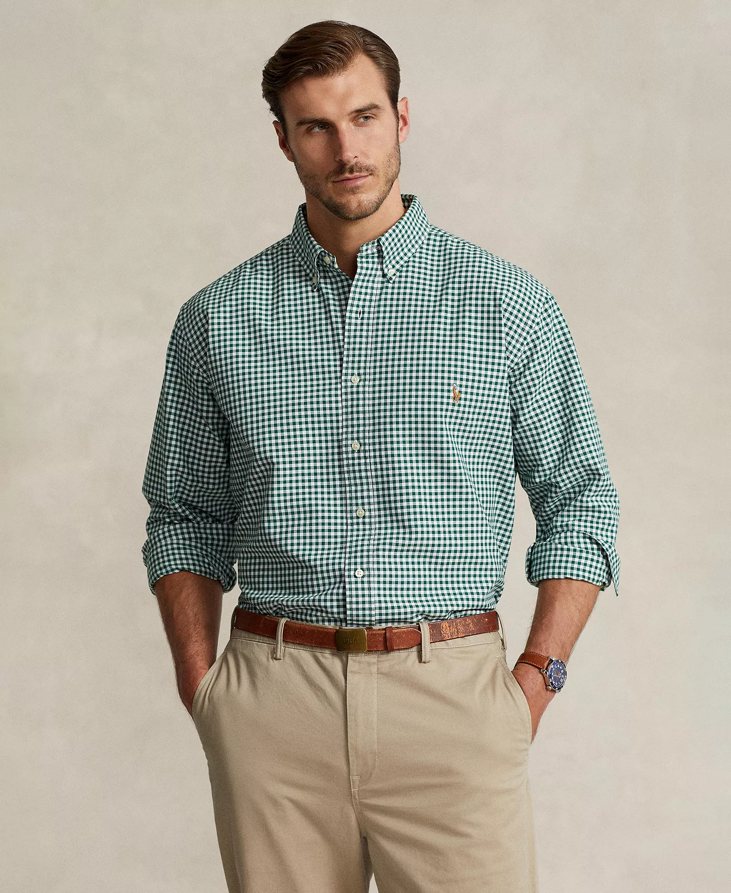 mni-c2c4182302925c33c6978079ed5f7c6b Men's Big & Tall Cotton Oxford Shirt