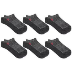Men's 6-Pk. Performance Red Pony Low Cut Socks
