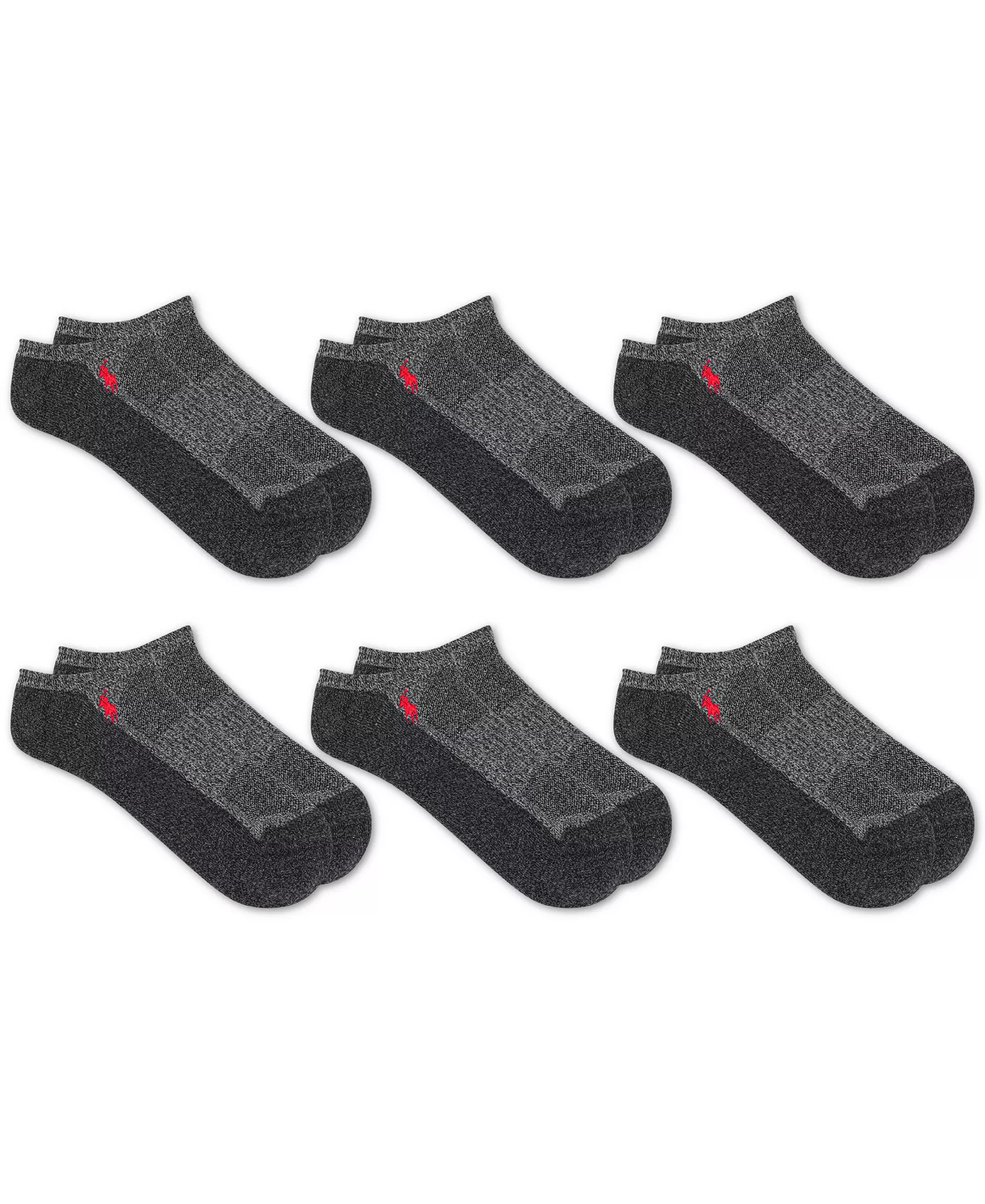 mni-c2d9578f7d62ef6e322ce84bbf0d7a31 Men's 6-Pk. Performance Red Pony Low Cut Socks