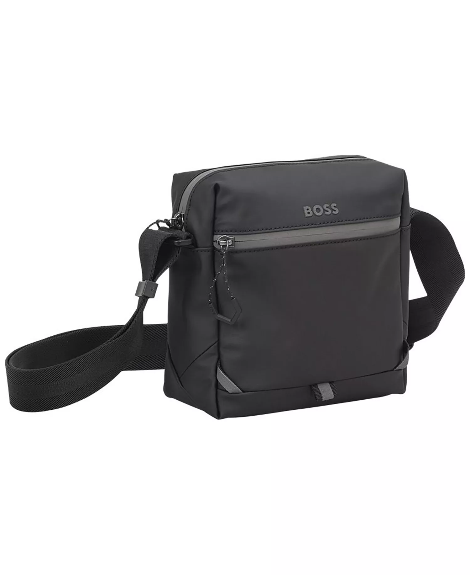mni-c3d0a7527d4e127572d8b3a7e6cc2b7b Men's Stenson Logo Detail Messenger Bag