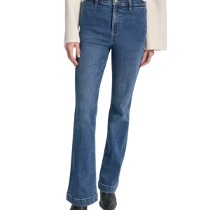 Women's High-Rise Flare Trouser Jeans