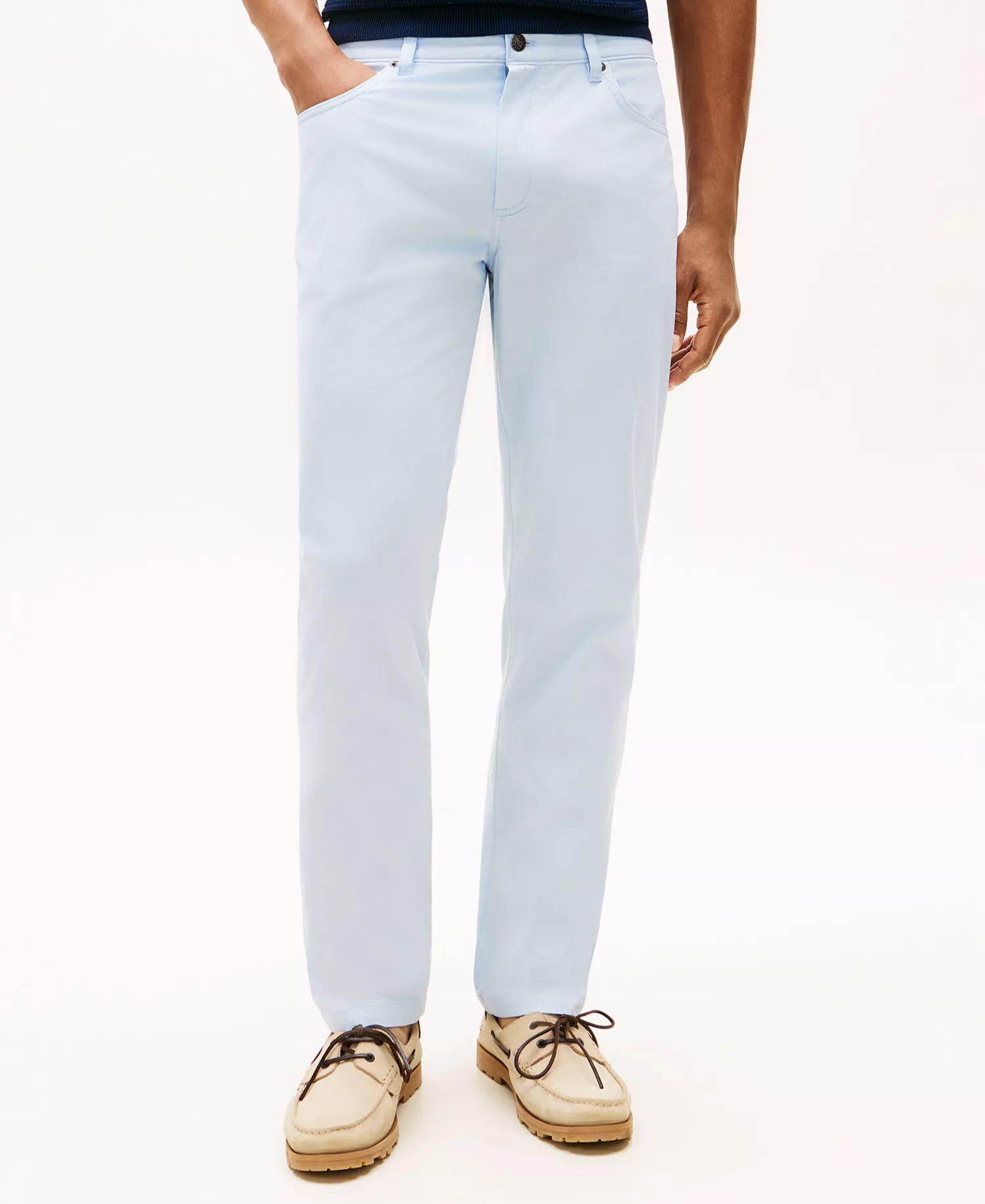 mni-c6c7f90b2da89e5b62fbbce61c5be724 Men's Denton Slim-Straight Five-Pocket Stretch Essential Twill Pants — изображение 4