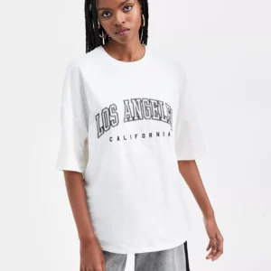 Women's Los Angeles Embroidered T-Shirt, Macy's Exclusive