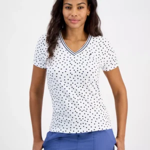 Nautica Women's Polka-Dot Rivera Top