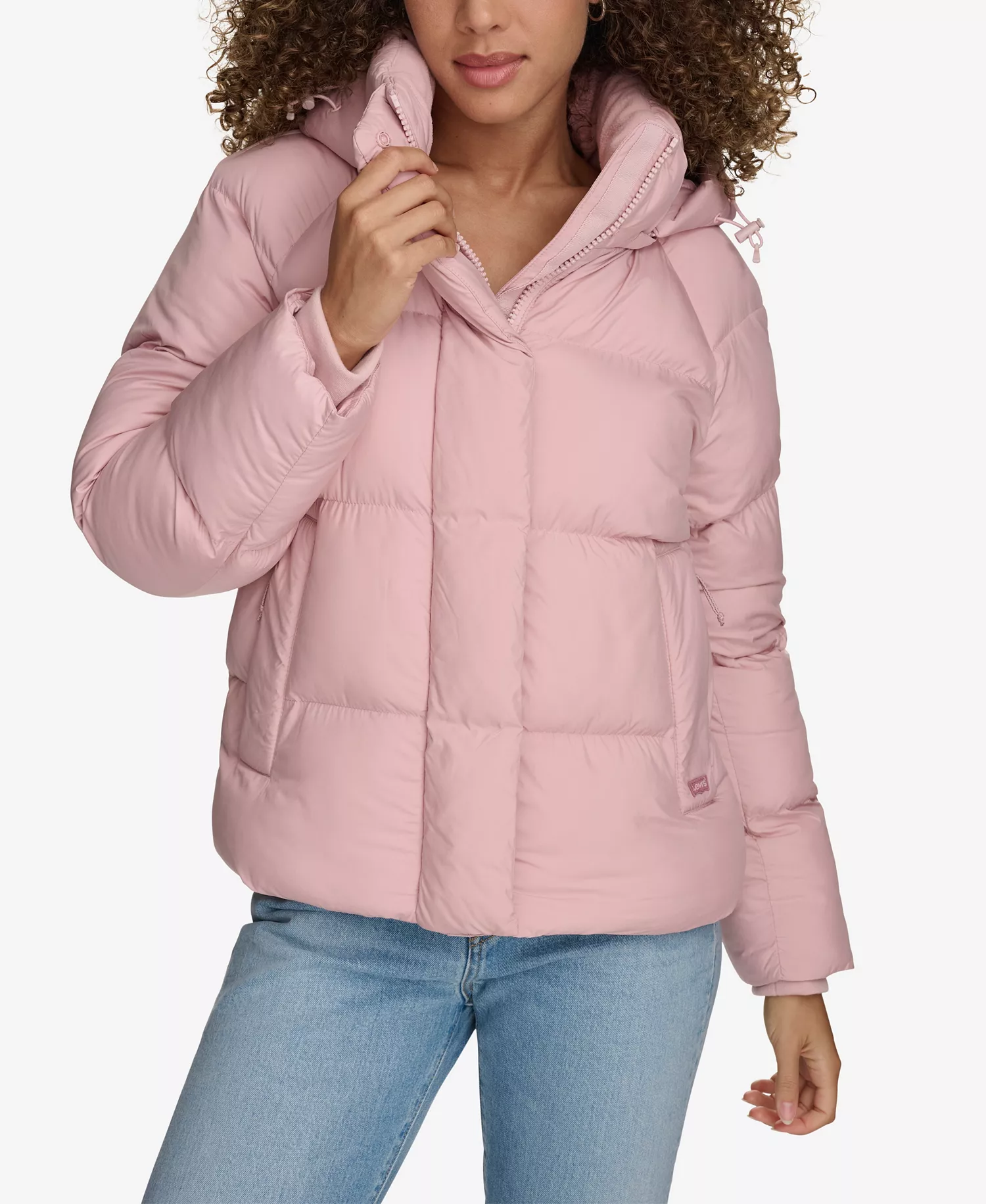mni-c8547f4306ecc11f557ffbf7c95a2778 Women's Quilted Hooded Puffer Jacket — изображение 5