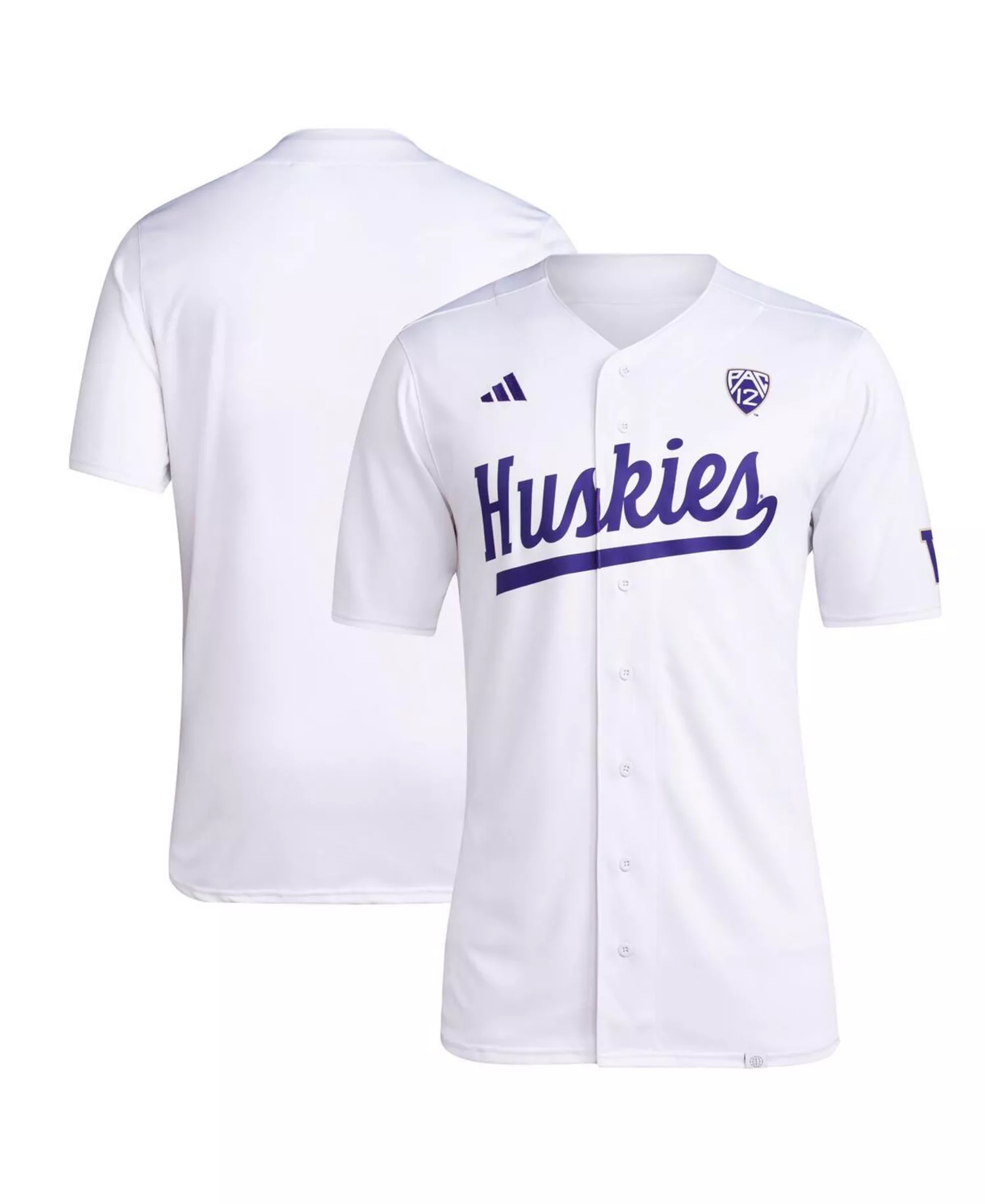 mni-c85bb7c69c4cfcf00741be59e1eaf660 Men's White Washington Huskies Team Baseball Jersey