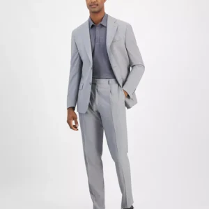 Men's Slim-Fit Italian Wool Solid Suit