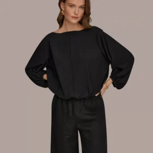 Women's Boat Neck Blouse