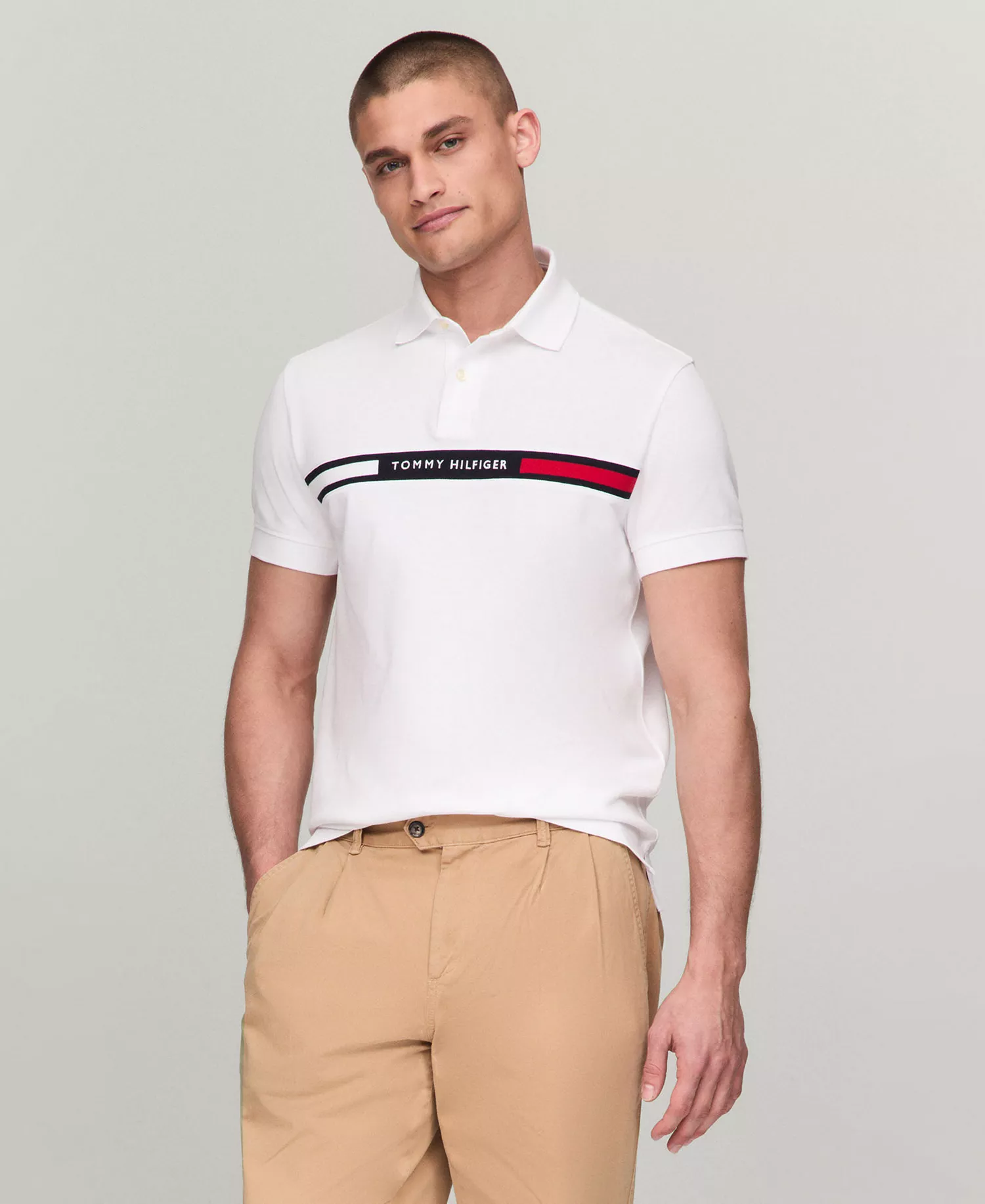 mni-cc84cc1ae927a582fb8b0e7431a599b0 Men's Classic-Fit Embroidered Chest Insert Polo Shirt