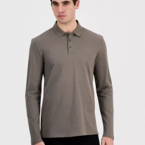 Men's Donoslong Long-Sleeve Polo Shirt