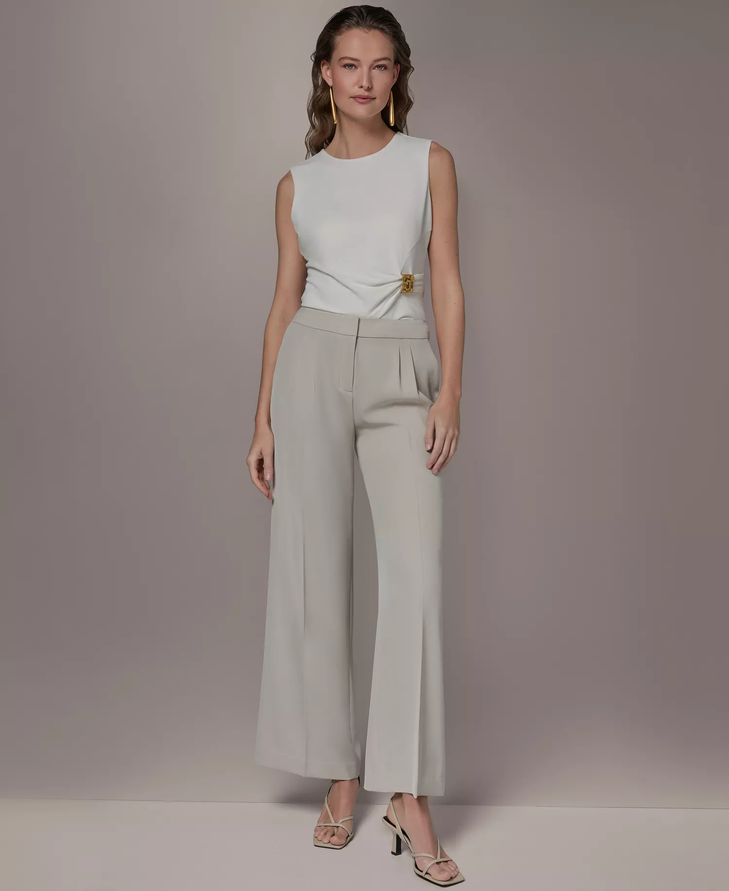 mni-cd6a0c0286abebc541faf6b3e7bc70c7 Petite High-Waist Wide-Leg Pants