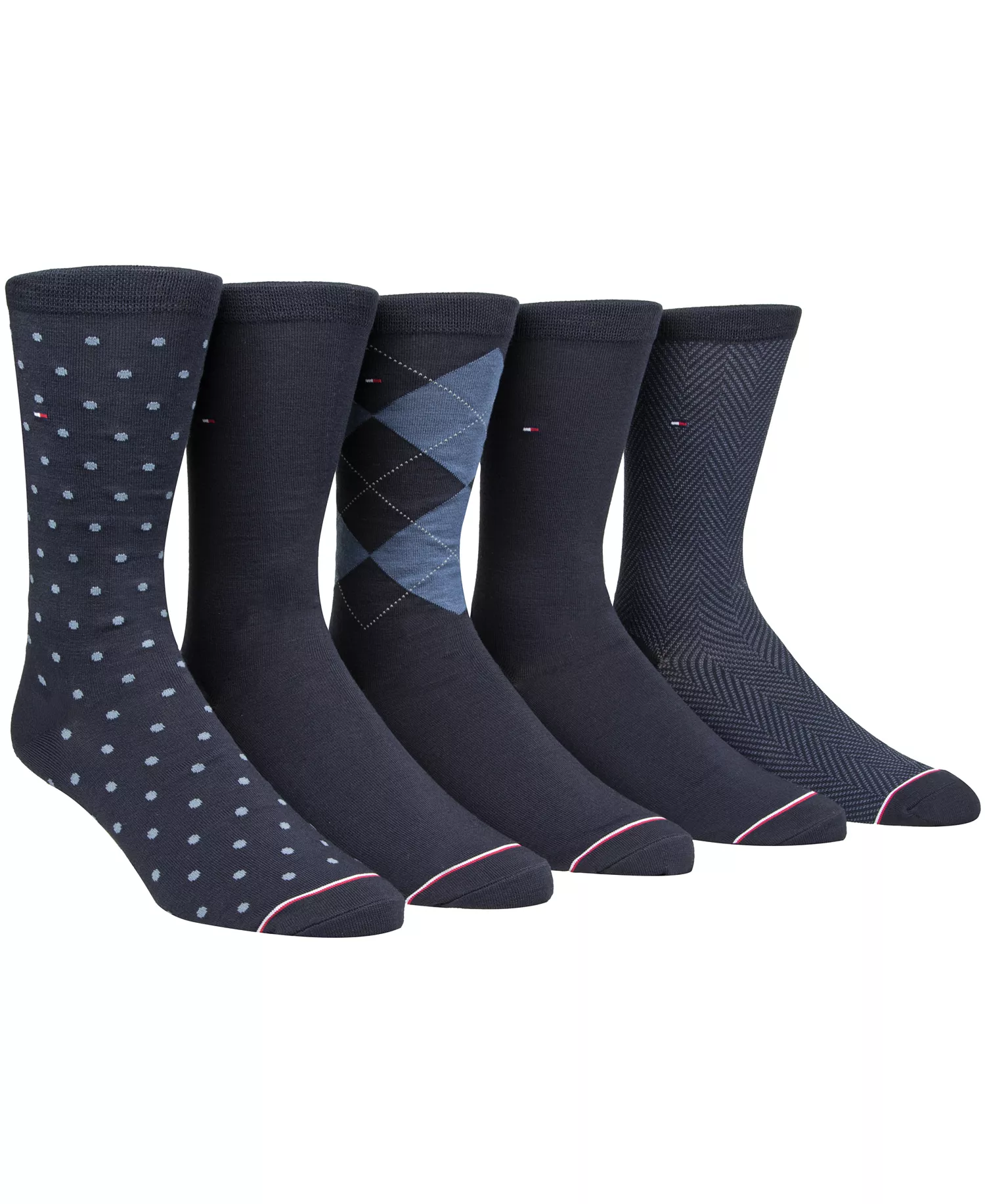 mni-cf14c798a33cd932ad7389927a879e76 Men's 5-Pk. Assorted Printed Crew Socks — изображение 3