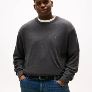 Men's Big and Tall Pima Cotton Cashmere Crewneck Sweater