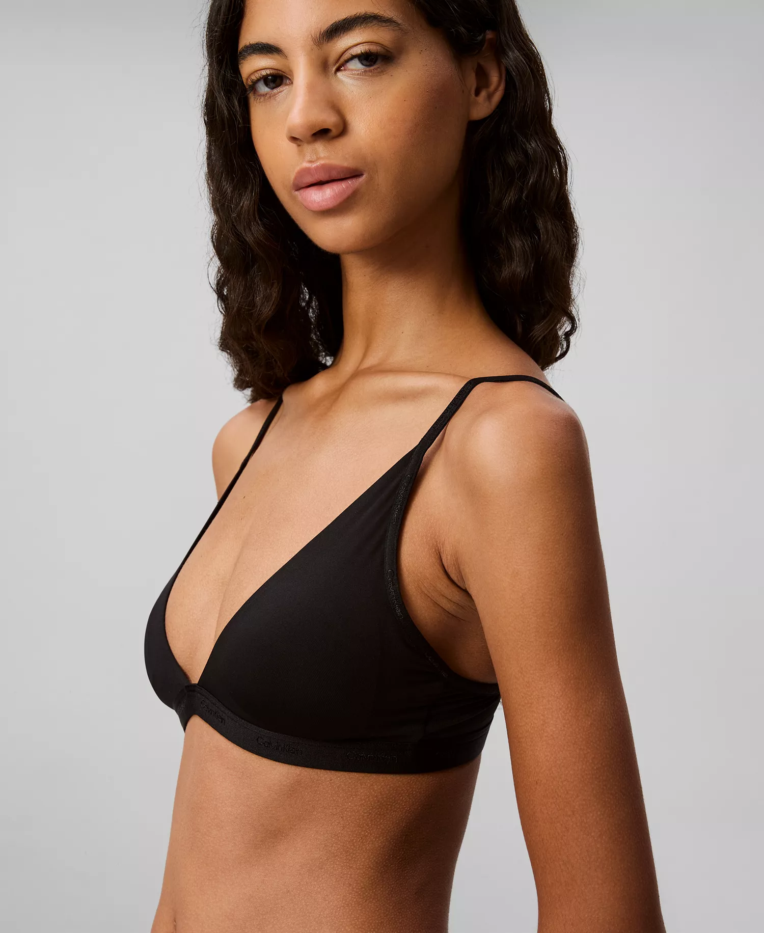 mni-cfb4e09c272536898e57e62bc35cba9d Women's Form To Body Lightly Lined Triangle Bralette QF6758 — изображение 4