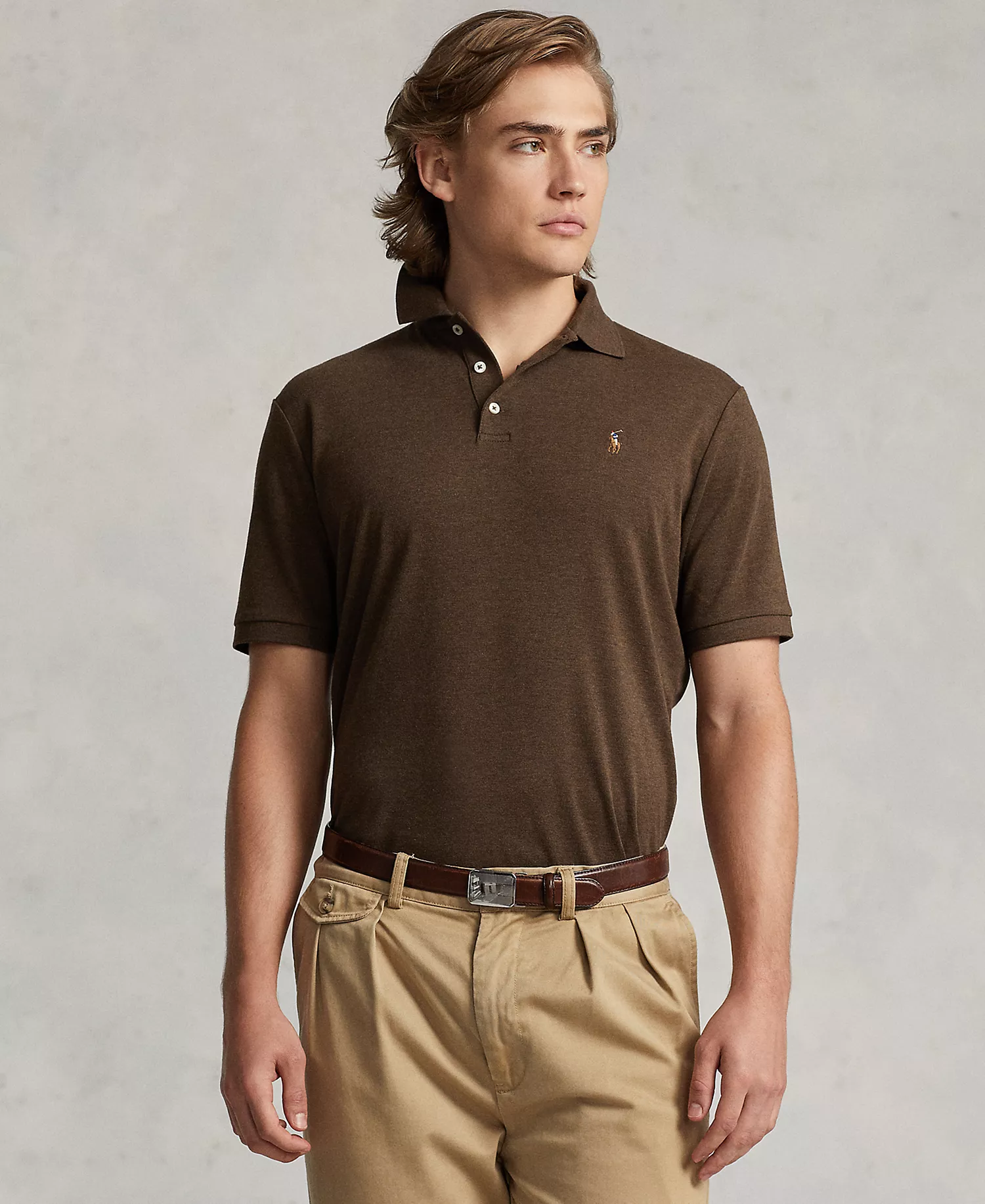 mni-cfc7683e82e2bbf365f1825275c25b99 Men’s Slim-Fit Soft Cotton Polo Shirt — изображение 8