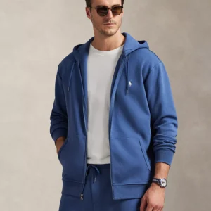 Men's Big & Tall Double-Knit Full-Zip Hoodie