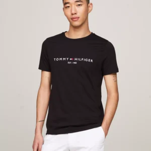 Men's Embroidered Logo Regular-Fit Crewneck T-Shirt