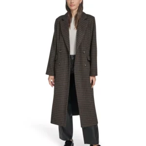 Women's Regular Double Breasted Blazer Coat