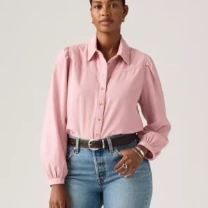 Premium Women's Corduroy Journey Western Point Collar Shirt