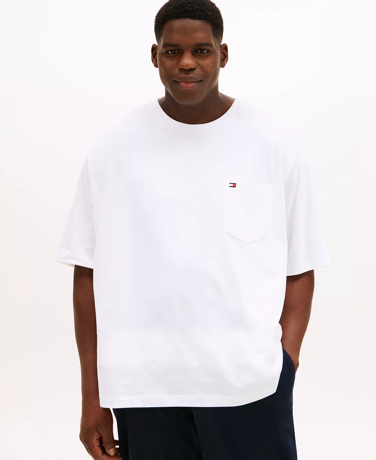mni-d75694952eefb08739760dd38b836af4 Men's Big & Tall Tommy Crew Neck Pocket T-Shirt