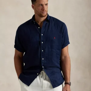 Men's Big & Tall Linen Shirt