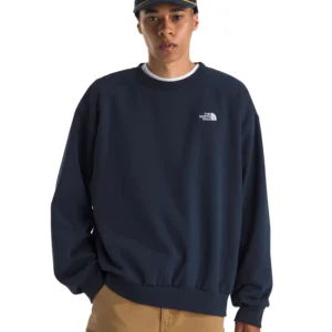 Men's Evolution Simple Dome Oversized Crew Sweatshirt