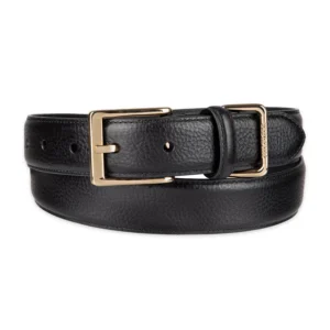 Men's Double Loop Leather Belt